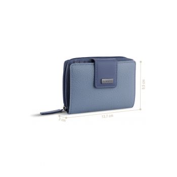 Portofel dama -  seria Sina - 492232 - Albastru inchis
