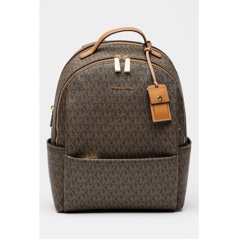 Rucsac cu model monograma Sable - Negru/Maro