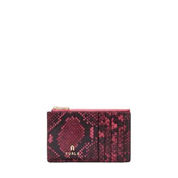 Camelia m card case toni velvet pink