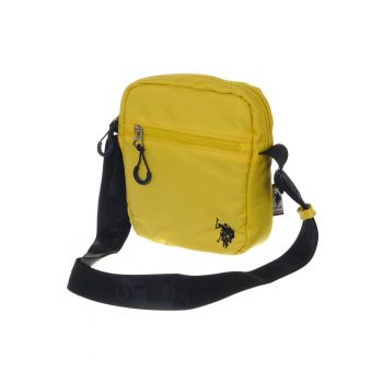 Geanta  BIGFORK SMALL - galben - 21x16x4cm - 100% nylon - cu curea reglabila