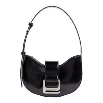 Geanta crossbody de piele ecologica Off Duty - Negru
