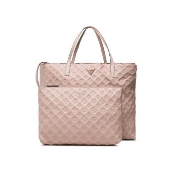 Geanta dama -  190231669371 - Piele ecologica - Roz - 45/59x35x21