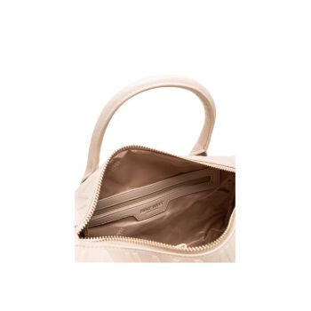 Geanta dama  bej - model RC19696 - material sintetic