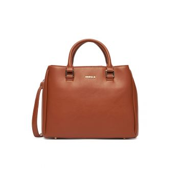 Geanta dama  brown - material textil - model C-MEXX-S-009-08
