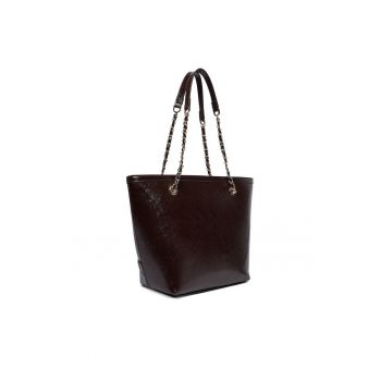 Geanta dama  C-TRINITY-KY090 - brown - material textil