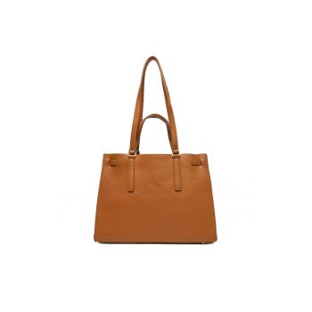 Geanta dama  model C-LSK-X-004-08 - culoare brown - material textil.