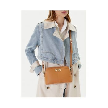 Geanta dama  model CEO-ISABELLA - culoare brown - material textil