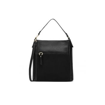 Geanta dama  neagra - LSK-K-051-06 - din material sintetic