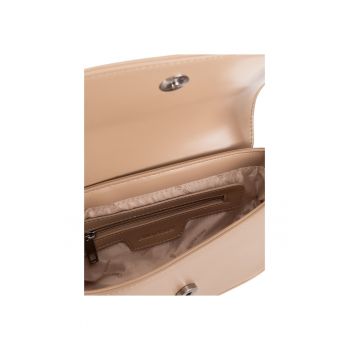 Geanta dama  WEN-199 - bej - material sintetic