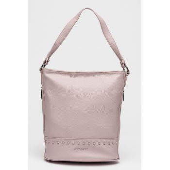 Geanta de umar cu bareta detasabila - Lila pal