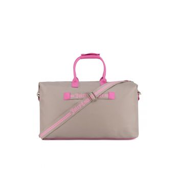 Geanta de weekend dama  poliuretan - bej