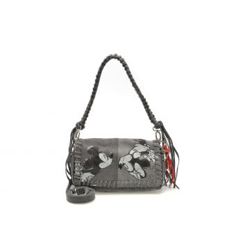 Geanta DESIGUAL gri, SAXD18, din material textil