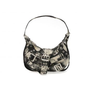 Geanta DESIGUAL neagra, SAXA19, din material textil