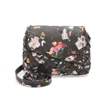 Geanta DESIGUAL neagra, SAXPB0, din piele ecologica