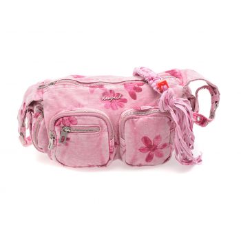 Geanta DESIGUAL roz, SAXD30, din material textil