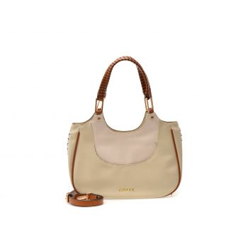 Geanta GRYXX bej, 433, din piele ecologica