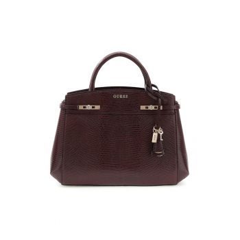 Geanta tote din piele ecologica Melinda - Visiniu