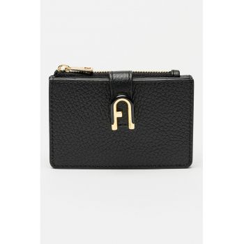 Portofel din piele cu logo