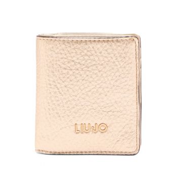 Portofel din piele ecologica - Auriu