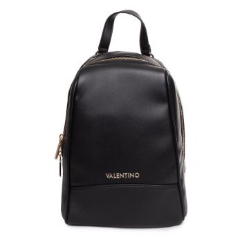 Rucsac Dama -  Negru - Piele Ecologica - Logo 2471 - Negru - 30 x 21 x 15 cm