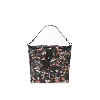 Rucsac DESIGUAL negru, SAKP36, din piele ecologica