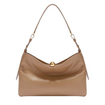 Sfera soft l shoulder bag toffee