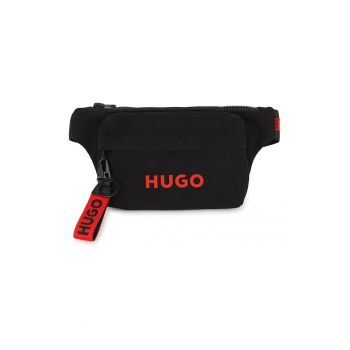 Borseta cu detalii logo - Rosu/Negru