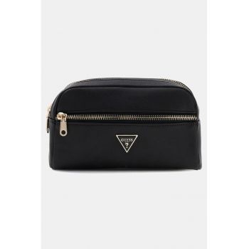 Etui din piele ecologica cu fermoar