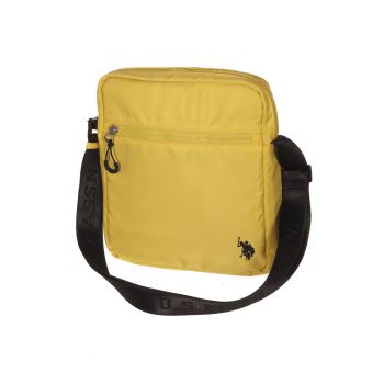 Geanta  BIGFORK MEDIUM - galben - 27x24x4 -5cm - material nylon - cu curea reglabila