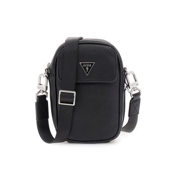 Geanta crossbody cu bareta ajustabila Milano - Negru