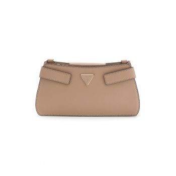Geanta crossbody de piele ecologica Serenova - Maro camel