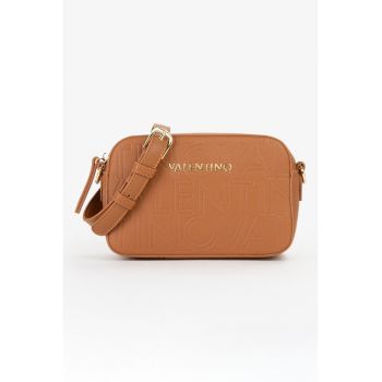 Geanta crossbody din piele ecologica Pansy - Caramel