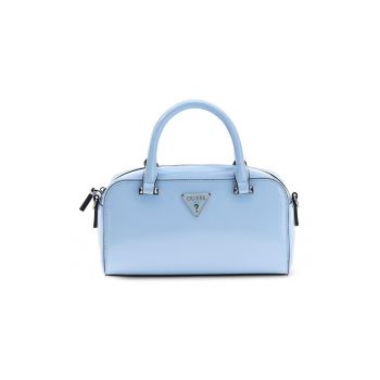 Geanta cu bareta de umar ajustabila si detasabila Arnela - Albastru pastel