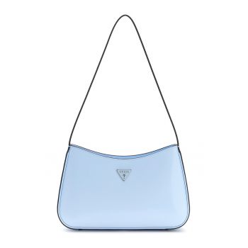 Geanta din piele ecologica cu bareta de umar Arnela II - Albastru pastel