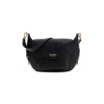 Geanta din piele ecologica cu bareta de umar Marsha - Negru