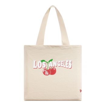 Geanta tote MLB Fruit LA Dodgers - Rosu/Bej