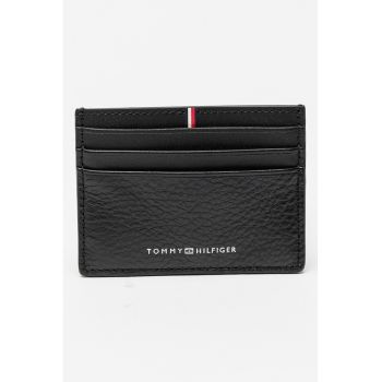 Portcart din piele Corporate - Negru