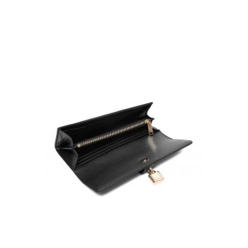 Portofel dama  Black/Gold 992 B1W32026 - piele naturala