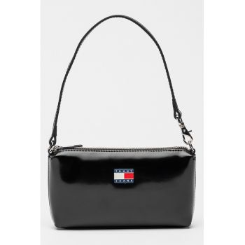 Portofel din piele ecologica cu bareta - Negru