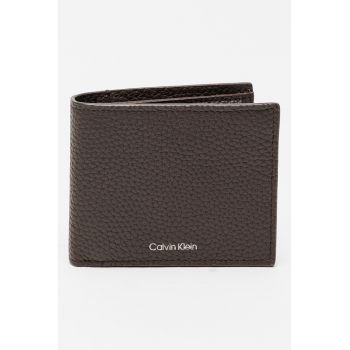 Portofel din piele - Maro inchis