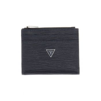 Portofel texturat Milano - Gri inchis