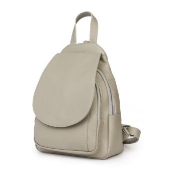 Rucsac din piele naturala Dante - Gri