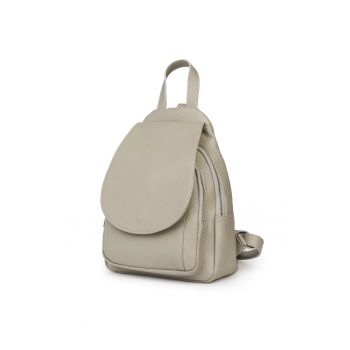 Rucsac din piele naturala Dante - Gri