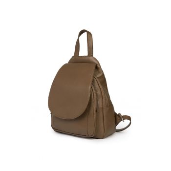 Rucsac din piele naturala Dante - maro