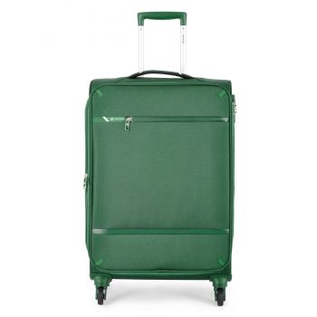 Troler Carlton Amberlite, Marca Engleza, 70 cm, Albastru, M / Green