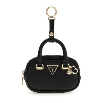 Breloc cu etui cu fermoar - Negru