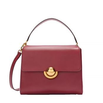 Domus s top handle rubino