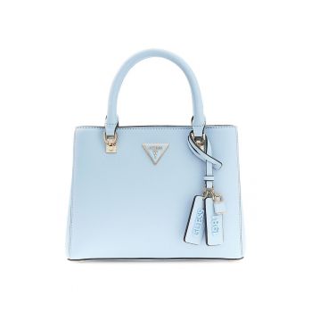 Geanta crossbody din piele ecologica Noelle - Albastru deschis