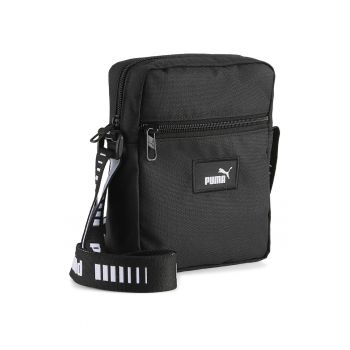 Geanta crossbody Phase Tape - Alb/Negru