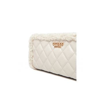 Geanta dama  Bone Cristi Mini - ecologica - 3 compartimente - culoare alba